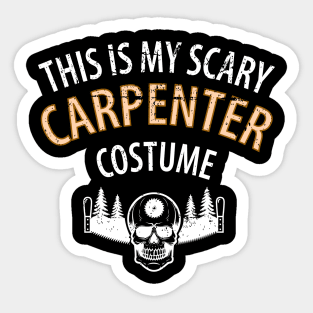 Wood Carpenter Joiner Woodcutter Craftsman Sticker